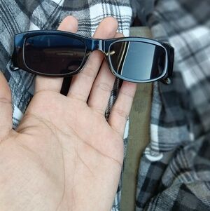 Black Palm Angles Glasses